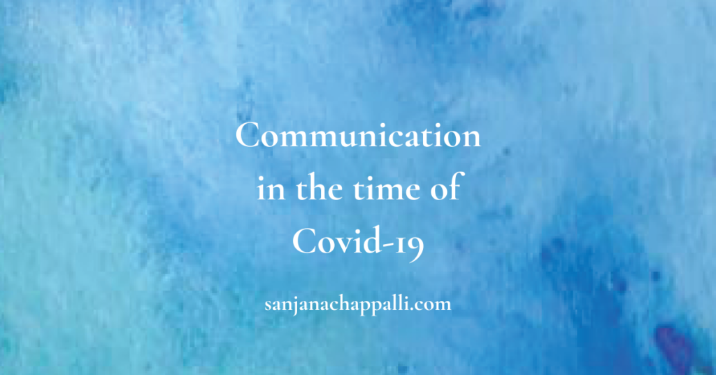 Covid-19 communications